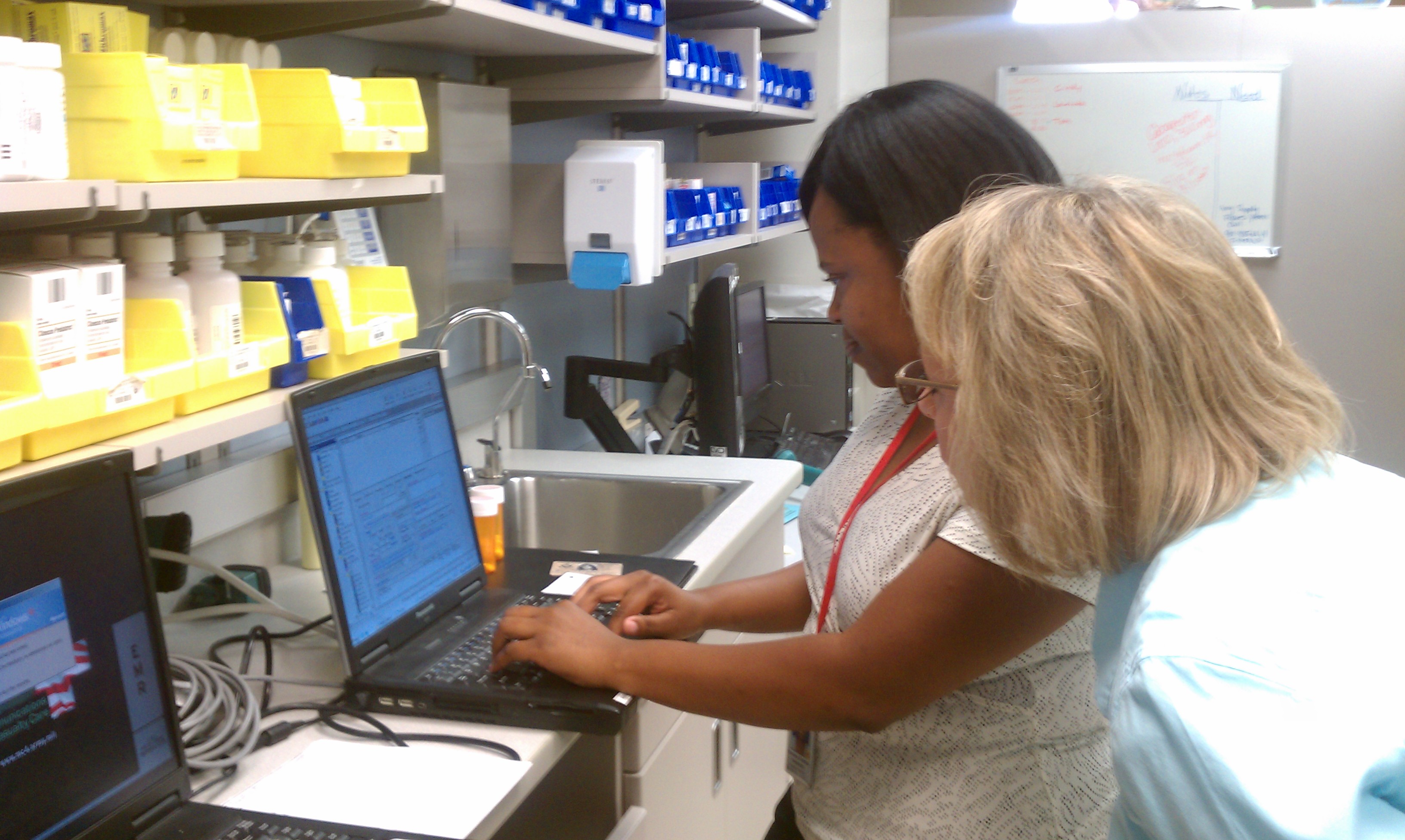 health professionals searching for information
